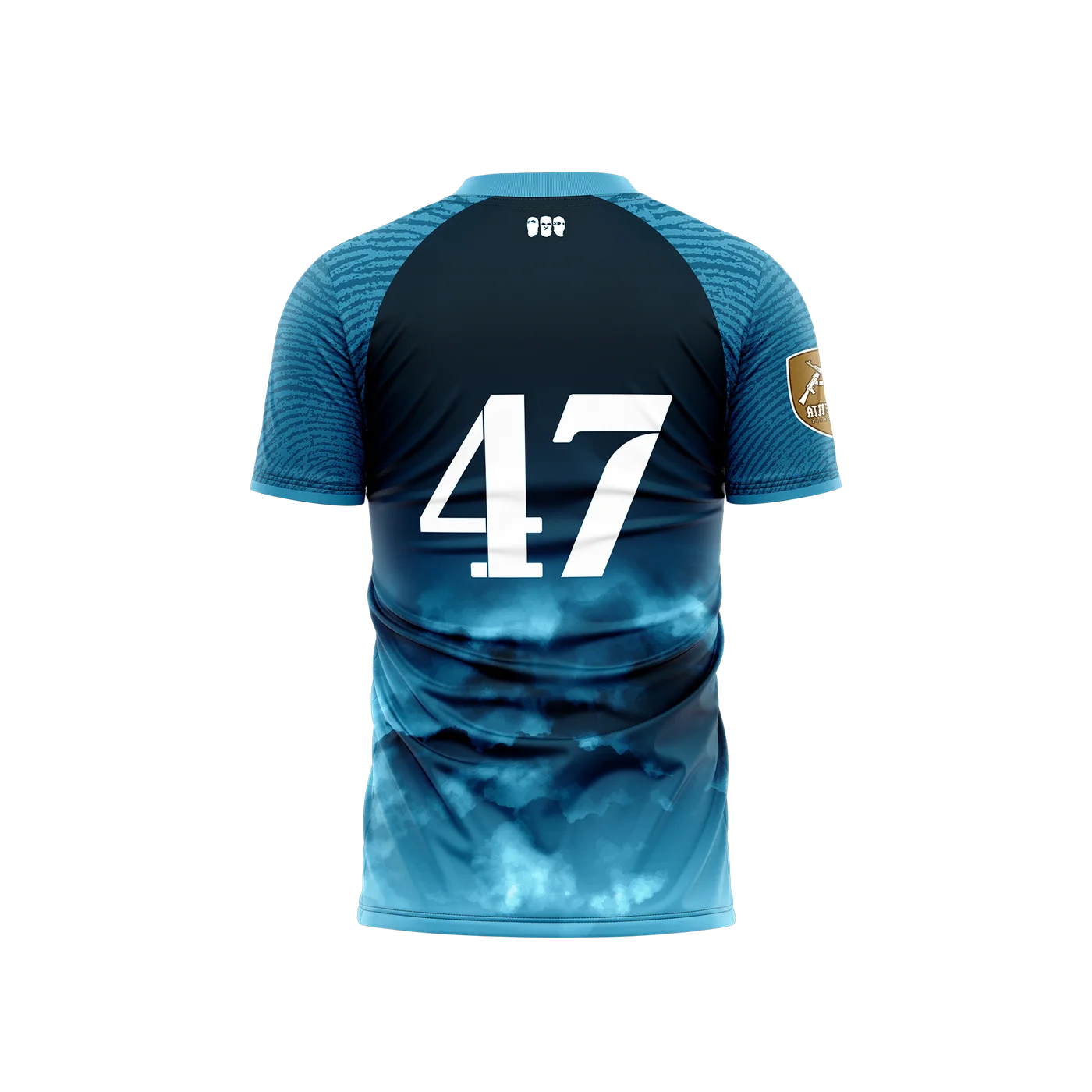 TSHIRT OMERTA BLEU