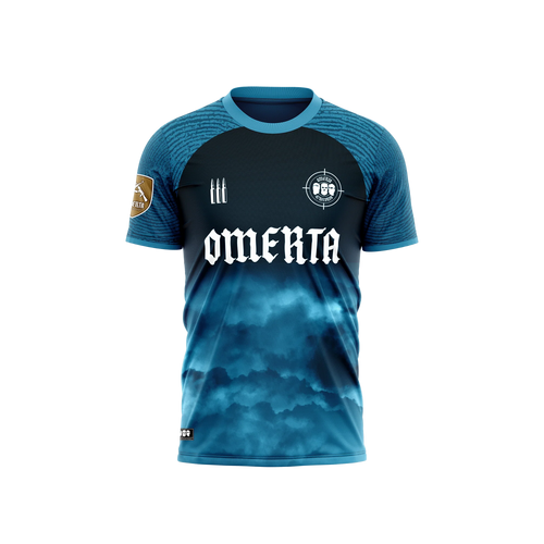 TSHIRT OMERTA BLEU